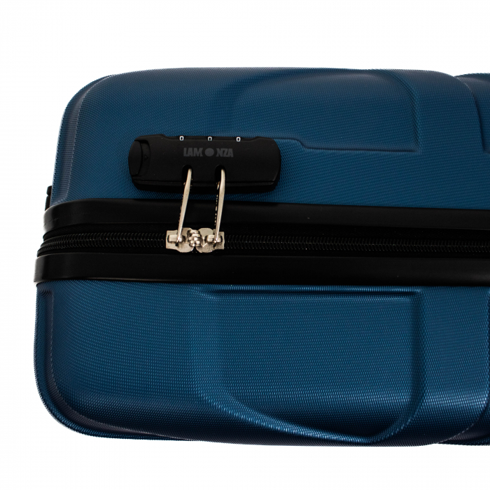 Troler de cabina(S) Lamonza Malibu 55x36x23 cm 2.6 kg, albastru InBagaj [9]