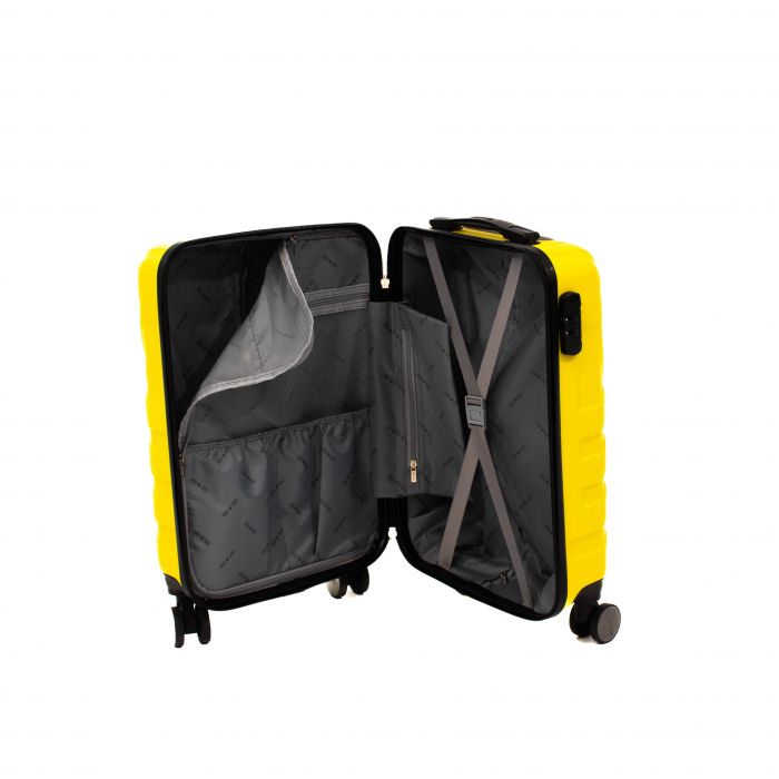 Troler de cabina(S) Lamonza Malibu 55x36x23 cm 2.6 kg, galben  InBagaj [7]