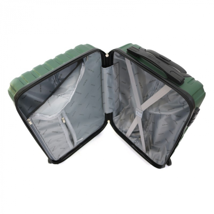 Troler de cabina(S) Lamonza Malibu 55x36x23 cm, verde InBagaj [9]