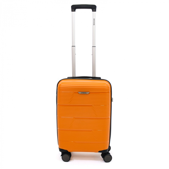 Troler de cabina(S) Lamonza Reno 55x34x21cm, portocaliu InBagaj [5]