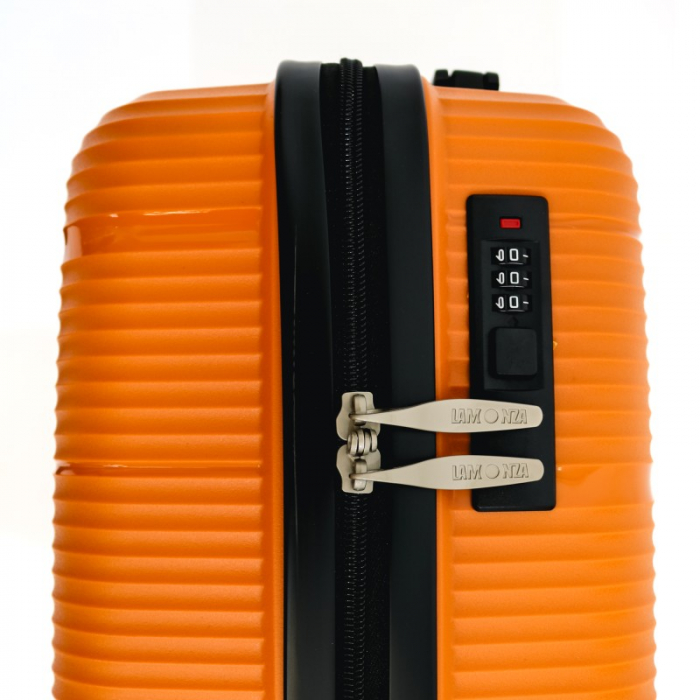 Troler de cabina(S) Lamonza Reno 55x34x21cm, portocaliu InBagaj [2]