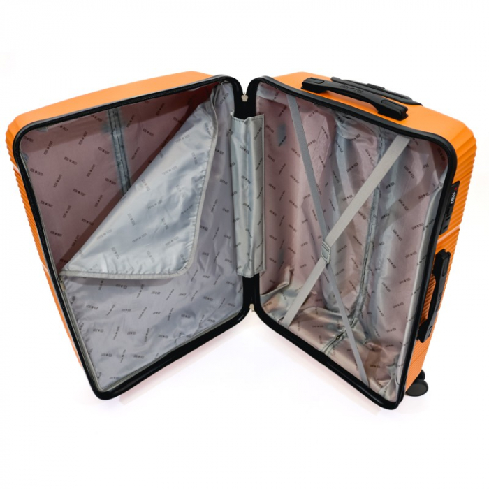 Troler de cabina(S) Lamonza Reno 55x34x21cm, portocaliu InBagaj [10]