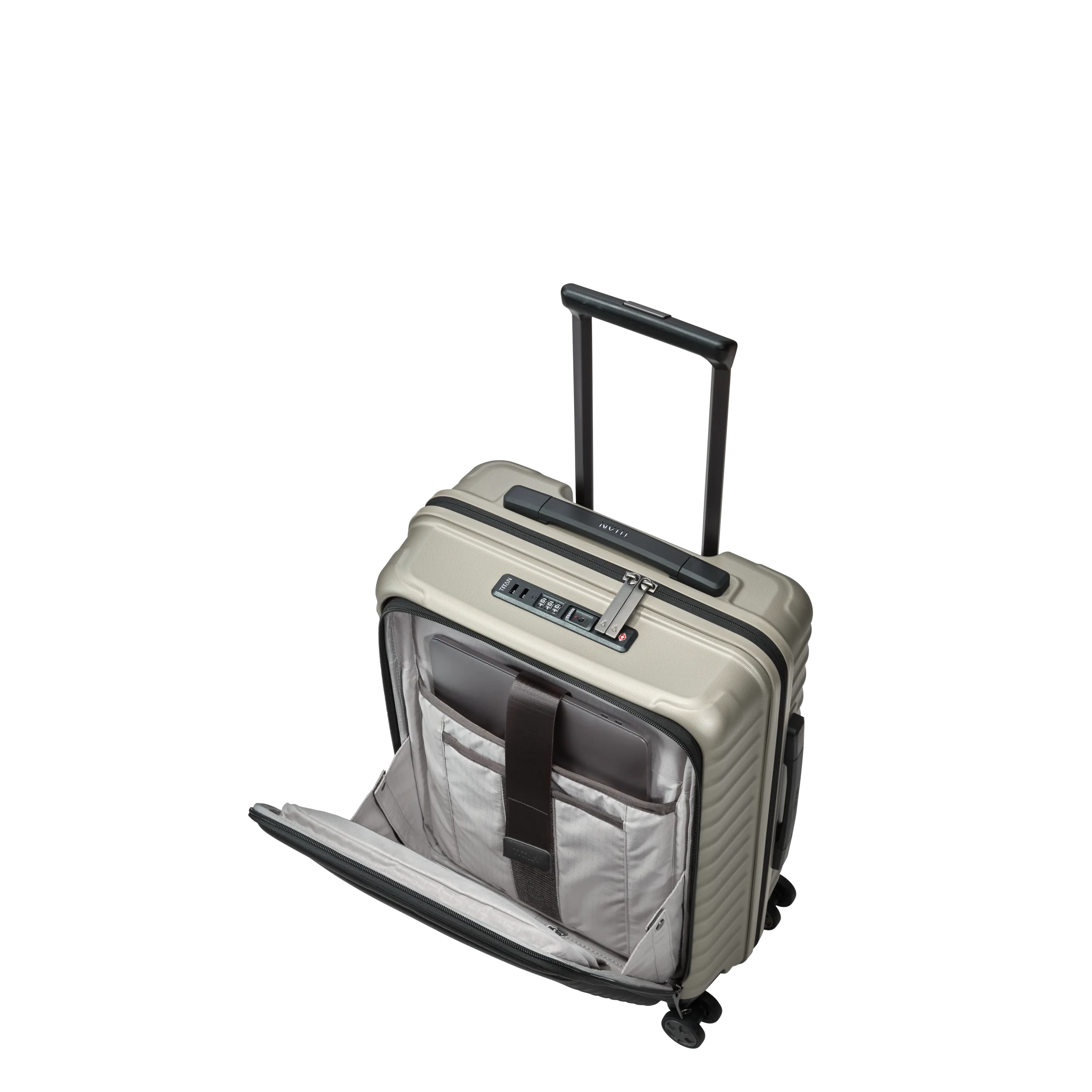 Troler de cabina (S) Titan, LITRON cu buzunar frontal, 55 x 40 x 23 cm [2]