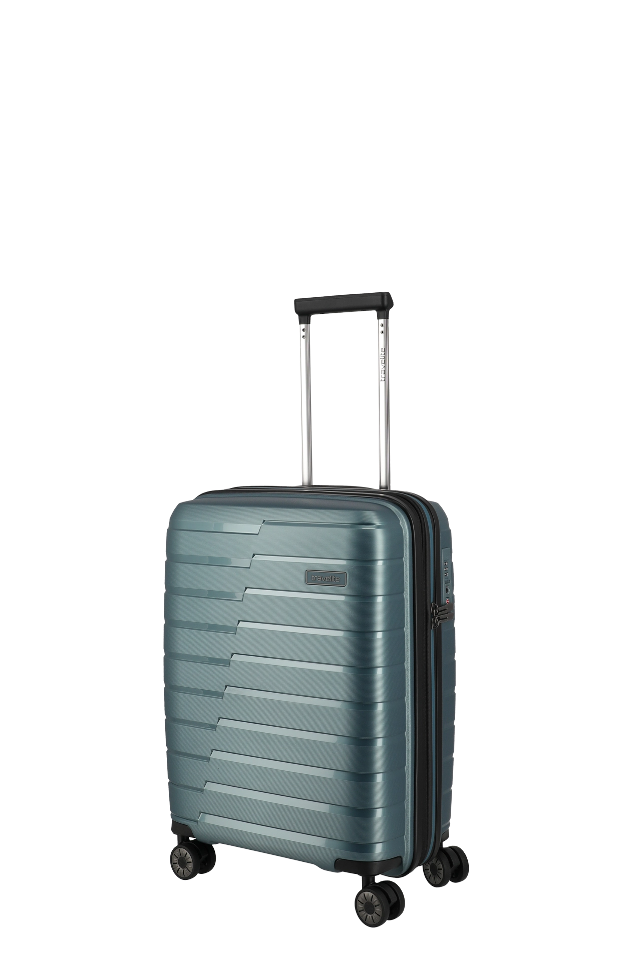 Troler de cabina(S) Travelite AIR BASE 4 roti DUBLE 55 CM - extensibil ,albastru [9]