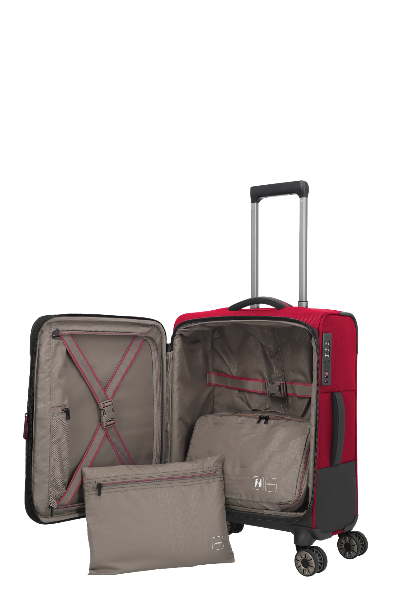 Troler de cabina(S) Travelite Crosslite,4 roti duble ,55 x 40 x 20 cm,expandabil [22]