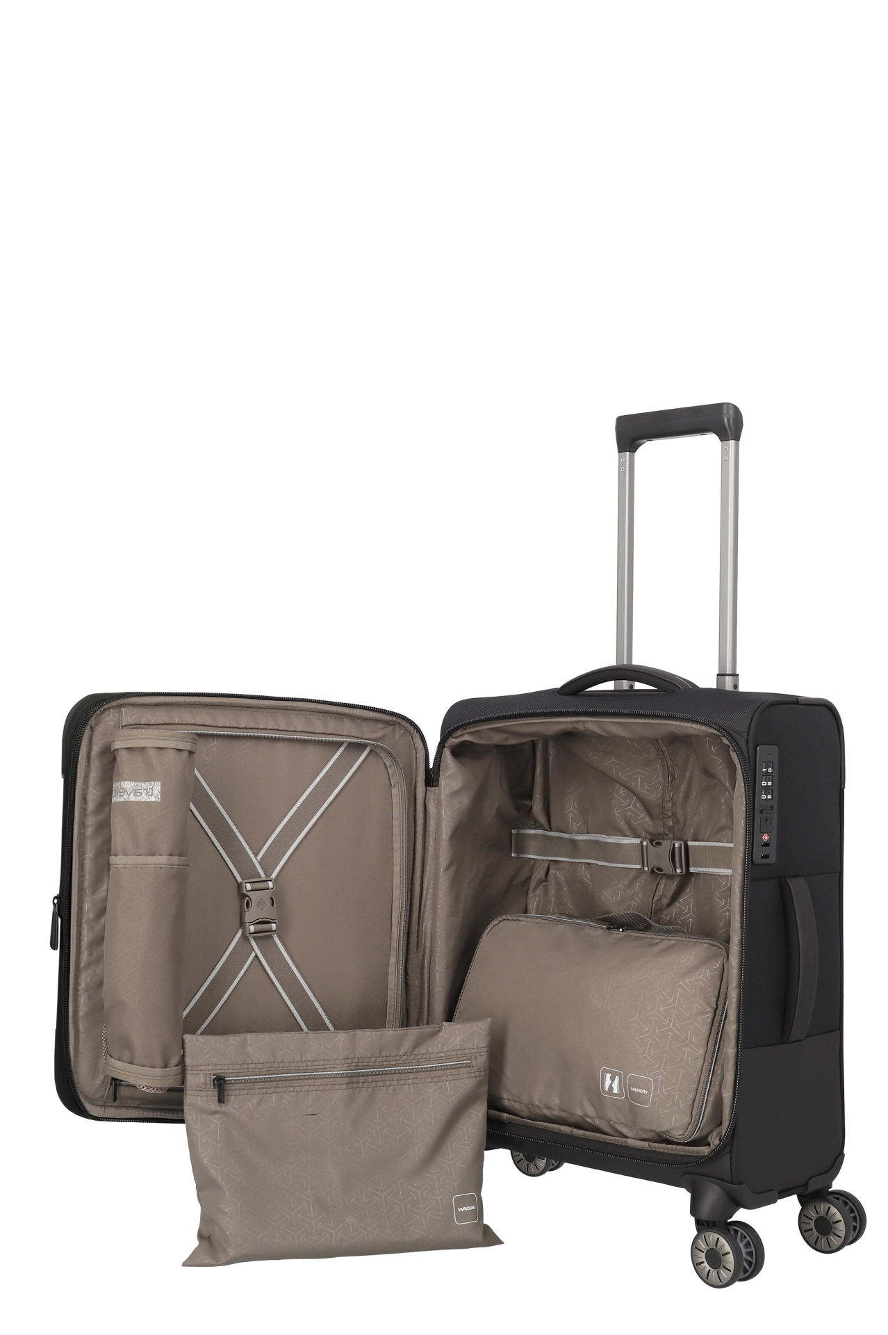 Troler de cabina(S) Travelite Crosslite,4 roti duble ,55 x 40 x 20 cm,expandabil [14]