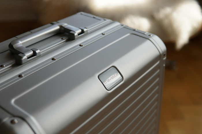 Troler de cabina(S) Travelite NEXT 55x39x22 cm, Aluminiu [8]