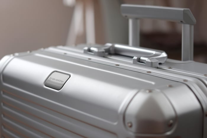 Troler de cabina(S) Travelite NEXT 55x39x22 cm, Aluminiu [7]