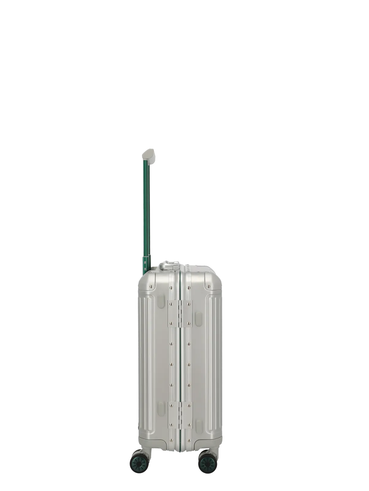 Troler de cabina(S) Travelite NEXT 55x39x22 cm, Aluminiu, Argintiu-Verde,Ediţie specială [12]