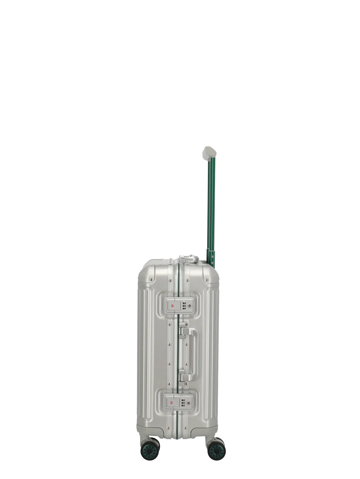 Troler de cabina(S) Travelite NEXT 55x39x22 cm, Aluminiu, Argintiu-Verde,Ediţie specială [13]