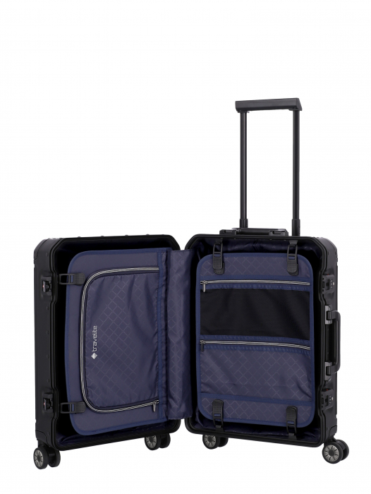 Troler de cabina(S) Travelite NEXT 55x39x22 cm, Aluminiu, Negru [6]