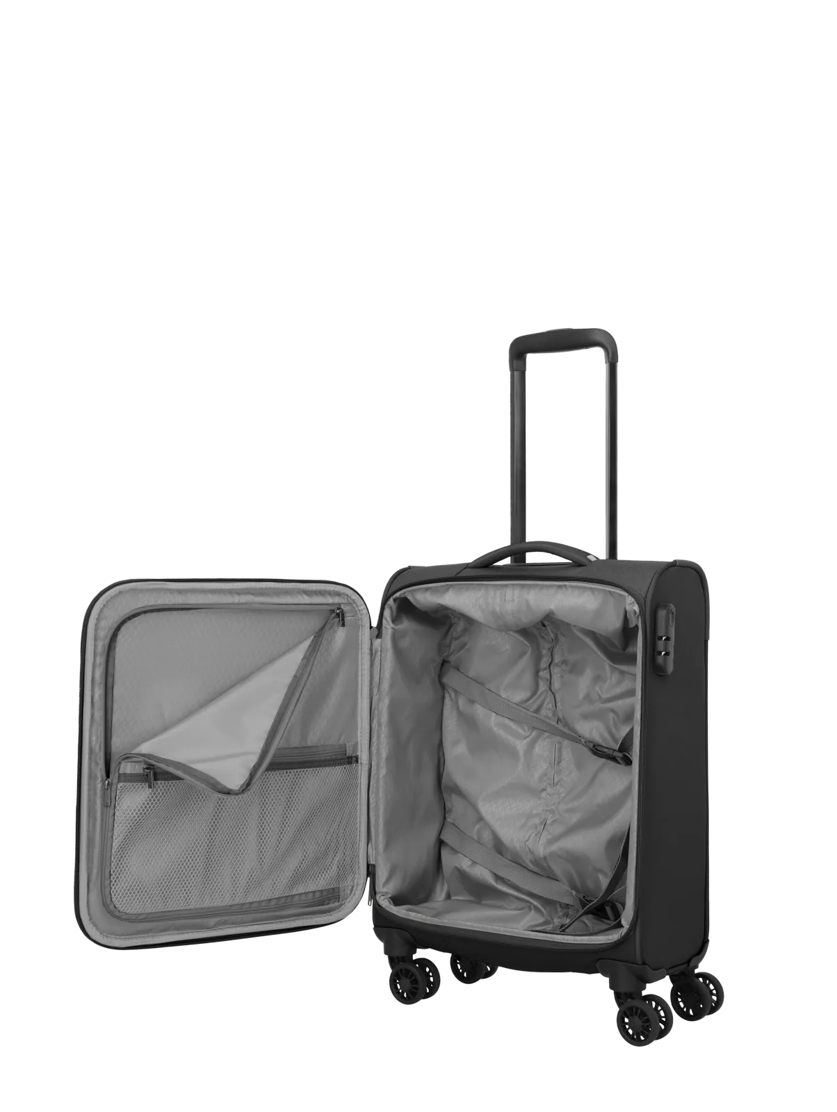 Troler de cabina (S) Travelite Umbria ,Negru [6]