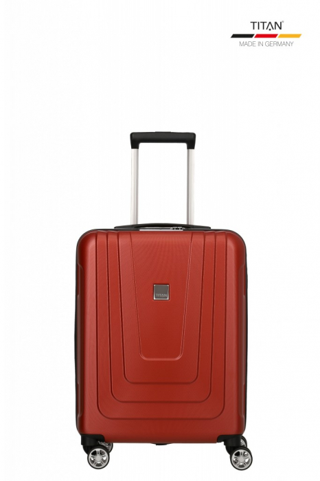 Troler de cabina TITAN X-RAY ( 40 x 55 x 20 cm) 4 roti - Rosu atomic [2]