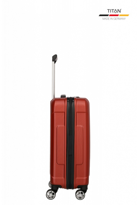 Troler de cabina TITAN X-RAY ( 40 x 55 x 20 cm) 4 roti - Rosu atomic [4]