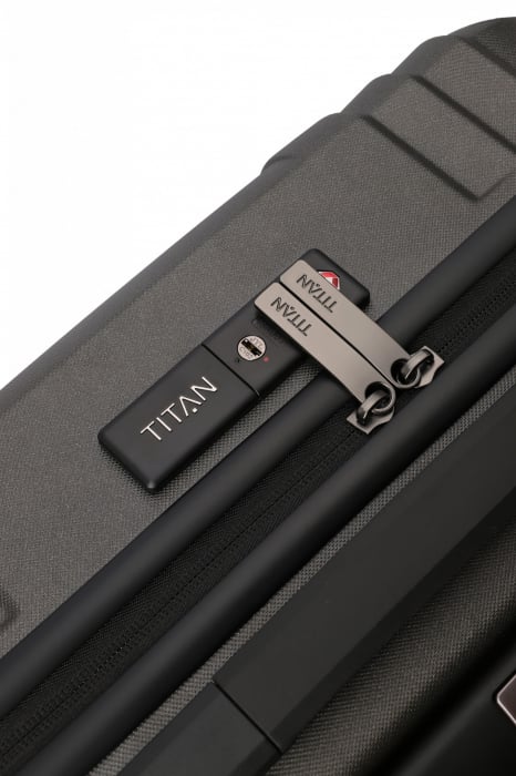 Troler de cabina TITAN X-RAY PRO M ( 50 x 72 x 28 cm) - Amprenta digitala si USB inclus  [13]