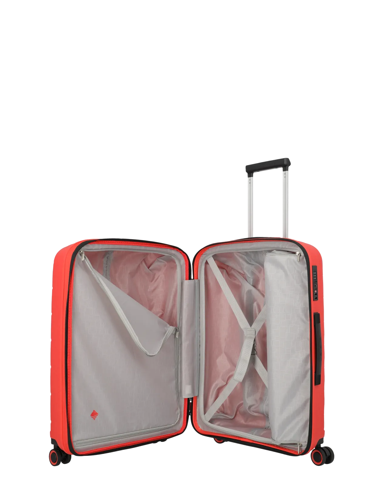 Troler de cabina Travelite BURANO,  55 x 40 x 23 cm - S Raspberry [6]