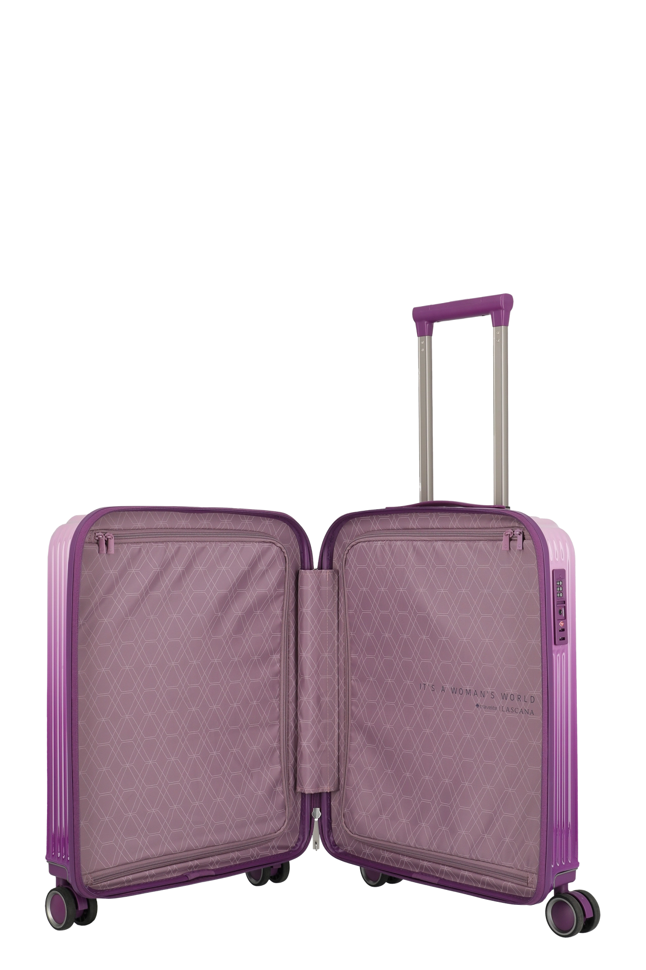 Troler de cabina Travelite LASCANA EDITION , Purple Degrade 55 x 40 x 20 cm - S [7]