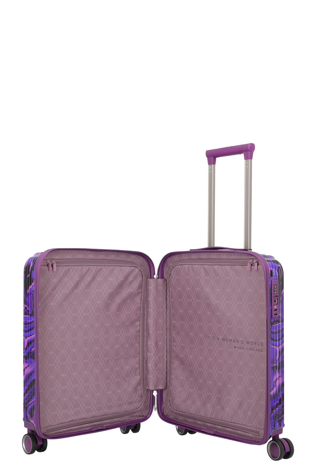 Troler de cabina Travelite LASCANA EDITION , Purple Swirl  55 x 40 x 23 cm - S [6]