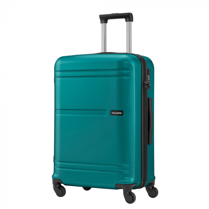 Troler de cala Travelite Yamba 4 roti M  - Petrol [2]