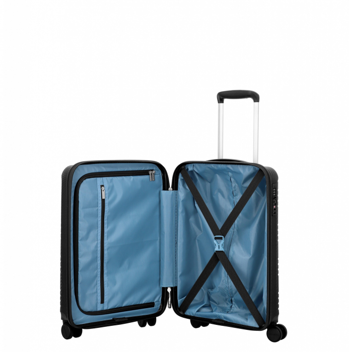 Troler de cabina Travelite ZENIT 4 roti duble (spinner) 55 cm S [7]