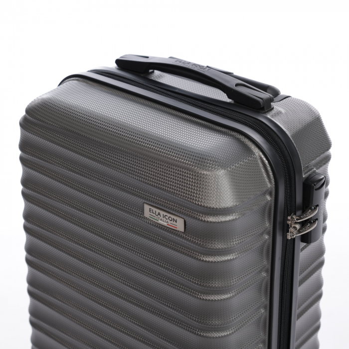 Troler de cabina ELLA ICON ASSIGN GRI INCHIS 54.5X34X24 CM [4]