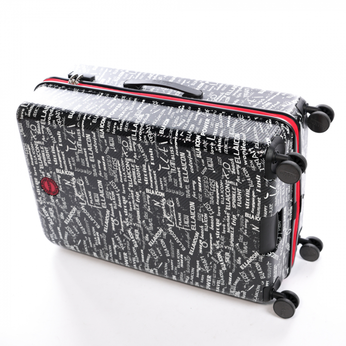 TROLER de cala ELLA ICON URBAN NEGRU - 80X52X30 CM [5]