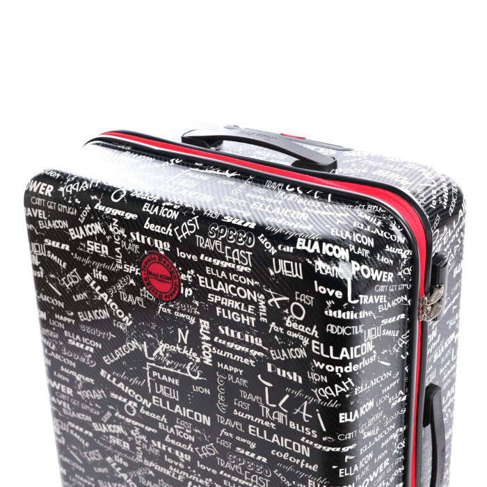 TROLER de cala ELLA ICON URBAN NEGRU - 80X52X30 CM [4]