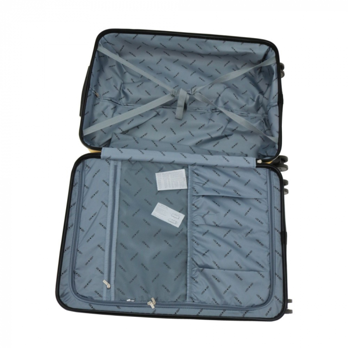 Troler de cala LAMONZA GLAMOUR 78X51X31 CM, 4 KG, CANTAR INCORPORAT - ALBASTRU INBAGAJ [2]
