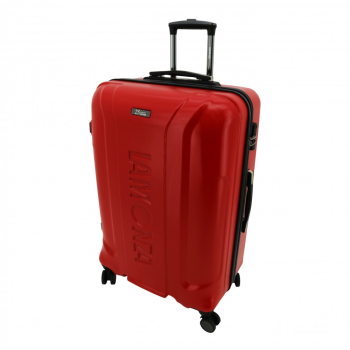 Troler de cala LAMONZA GLAMOUR 78X51X31 CM, 4 KG, CANTAR INCORPORAT - ALBASTRU INBAGAJ [6]