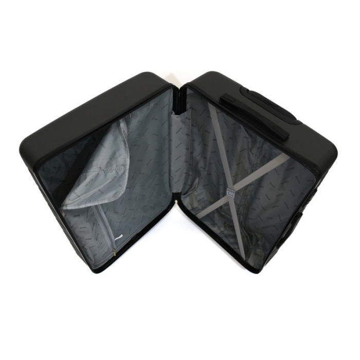 Troler de cala mare (L) Lamonza Altima 75x48x29 cm, negru InBagaj [10]