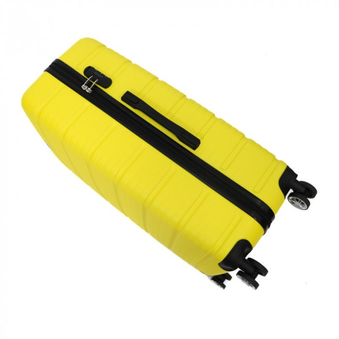 Troler de cala mare (L) Lamonza Altima 75x48x29 cm, galben InBagaj [8]