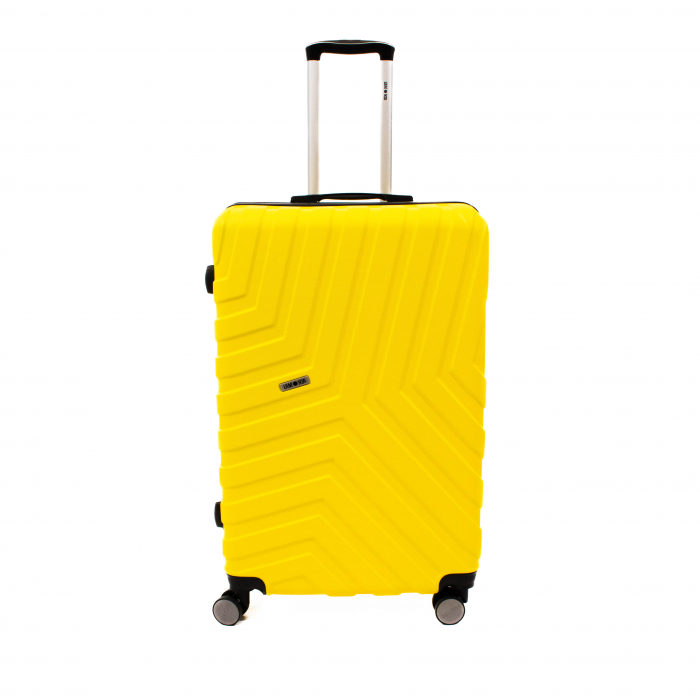 Troler de cala mare (L) Lamonza Malibu 75x48x29 cm, galben InBagaj [3]
