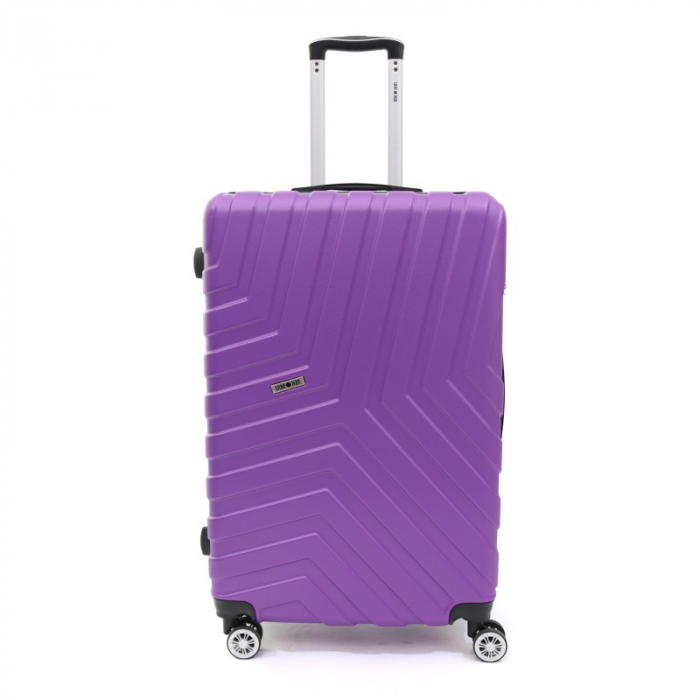 Troler de cala mare (L) Lamonza Malibu 75x48x29 cm, mov InBagaj [2]