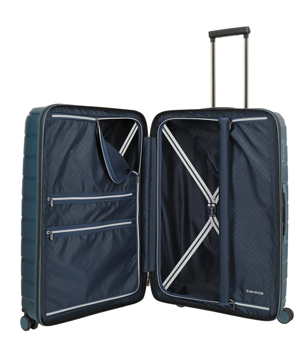 Troler de cala mare(L) travelite AIR BASE 4 roti spinner 77 x 51 x 30 cm - L- RESIGILAT [5]