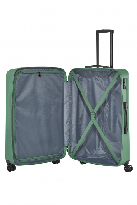 Troler de cala mare(L) Travelite Bali, 4 roti, verde [6]
