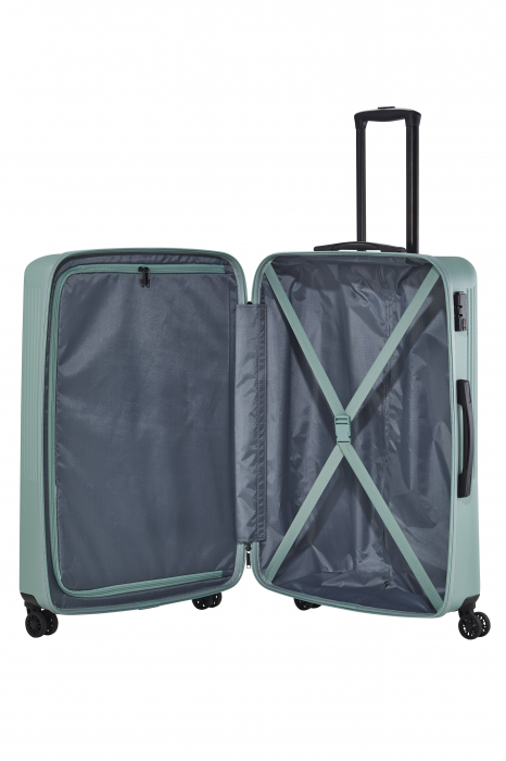 Troler de cala mare(L) Travelite Bali, 4 roti, verde [5]