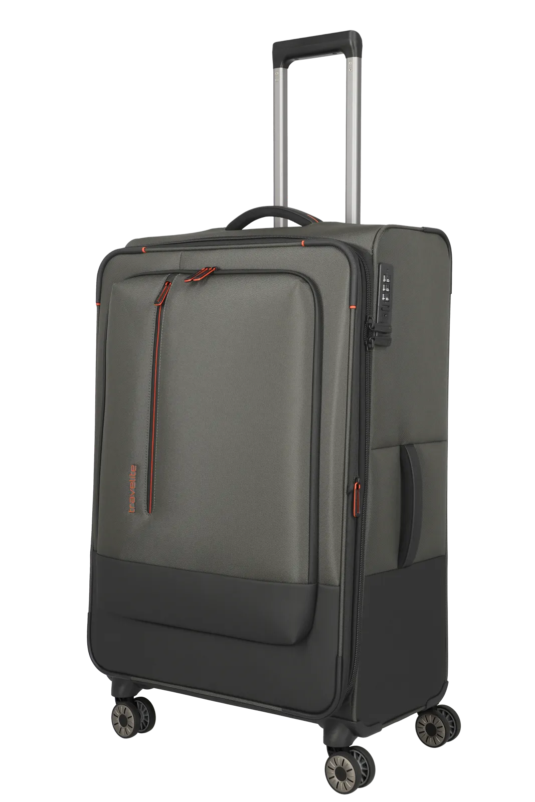 Troler de cala mare(L) Travelite Crosslite ,4 roti duble, 77 x 47 x 32/36 cm ,expandabil [2]