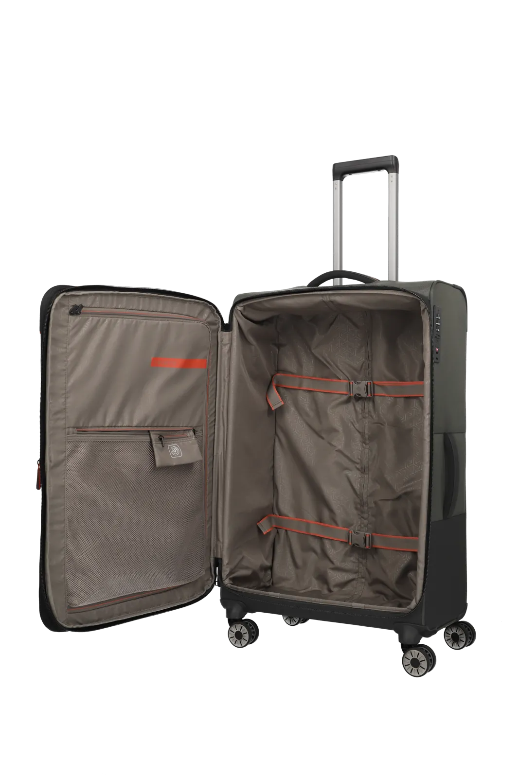 Troler de cala mare(L) Travelite Crosslite ,4 roti duble, 77 x 47 x 32/36 cm ,expandabil [5]