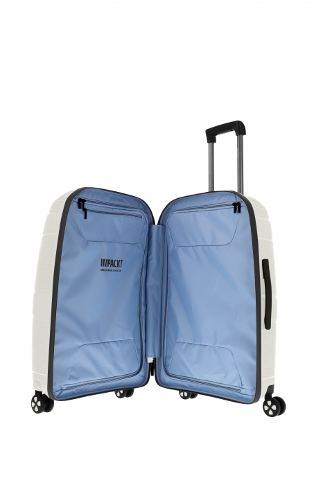 Troler de cala mediu(M) Travelite Impackt, 4 roti, 67x45x28 cm, inbagaj [3]
