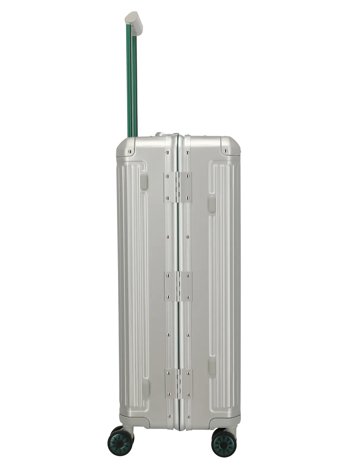 Troler de cala mare(L) Travelite NEXT 77x52x29 cm, Aluminiu, Argintiu-Verde,Ediţie specială [6]