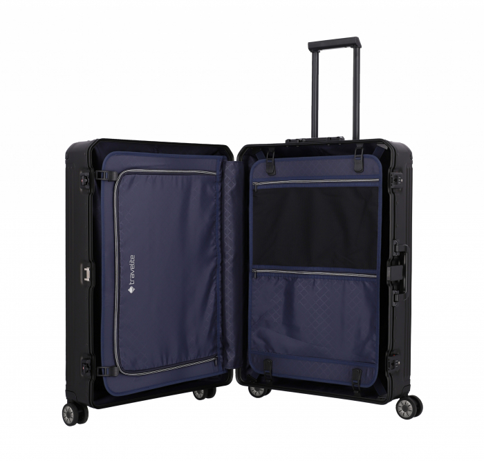 Troler de cala mare(L) Travelite NEXT 77x52x29 cm, Aluminiu, Negru [3]