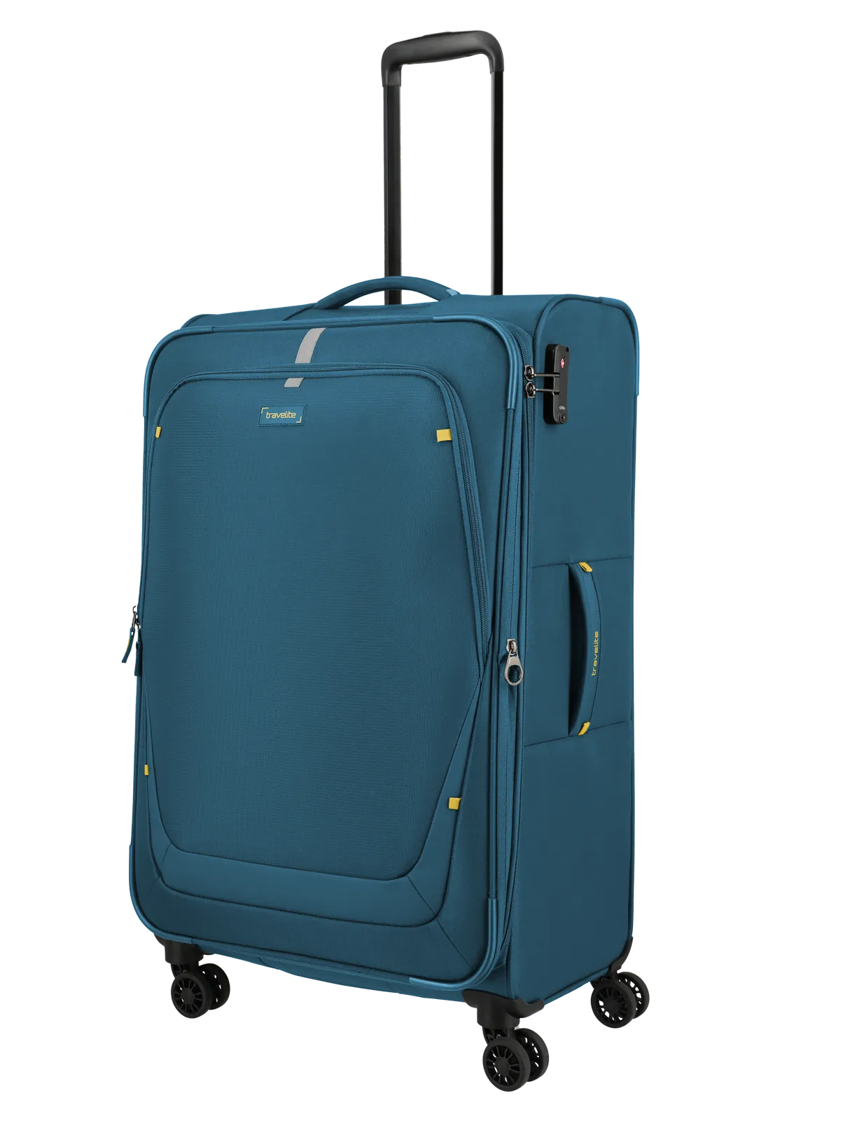 Troler de cala mare(L) Travelite Umbria cu pliuri extensibile,Albastru [10]