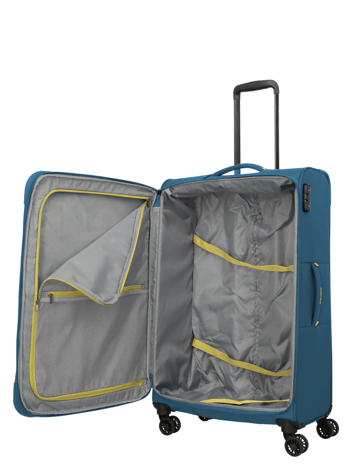 Troler de cala mare(L) Travelite Umbria cu pliuri extensibile,Albastru [6]