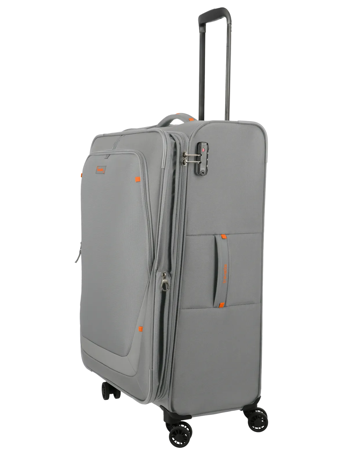 Troler de cala mare(L) Travelite Umbria cu pliuri extensibile,Gri [12]