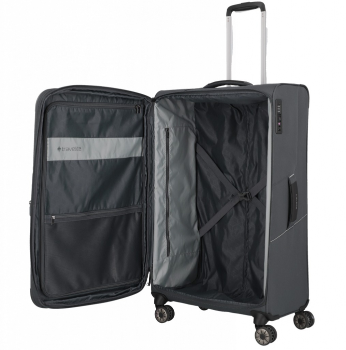Troler de cala mare Travelite Capri 4 roti,  76 x 46 x 30 cm [6]