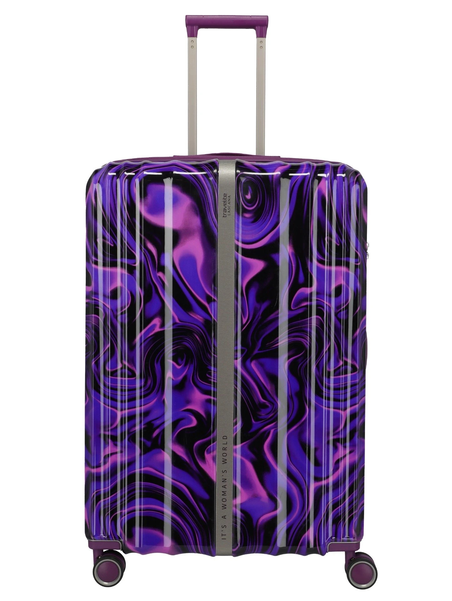 Troler de cala mare Travelite LASCANA EDITION , Purple Swirl 76 x 51 x 29 cm - L [1]