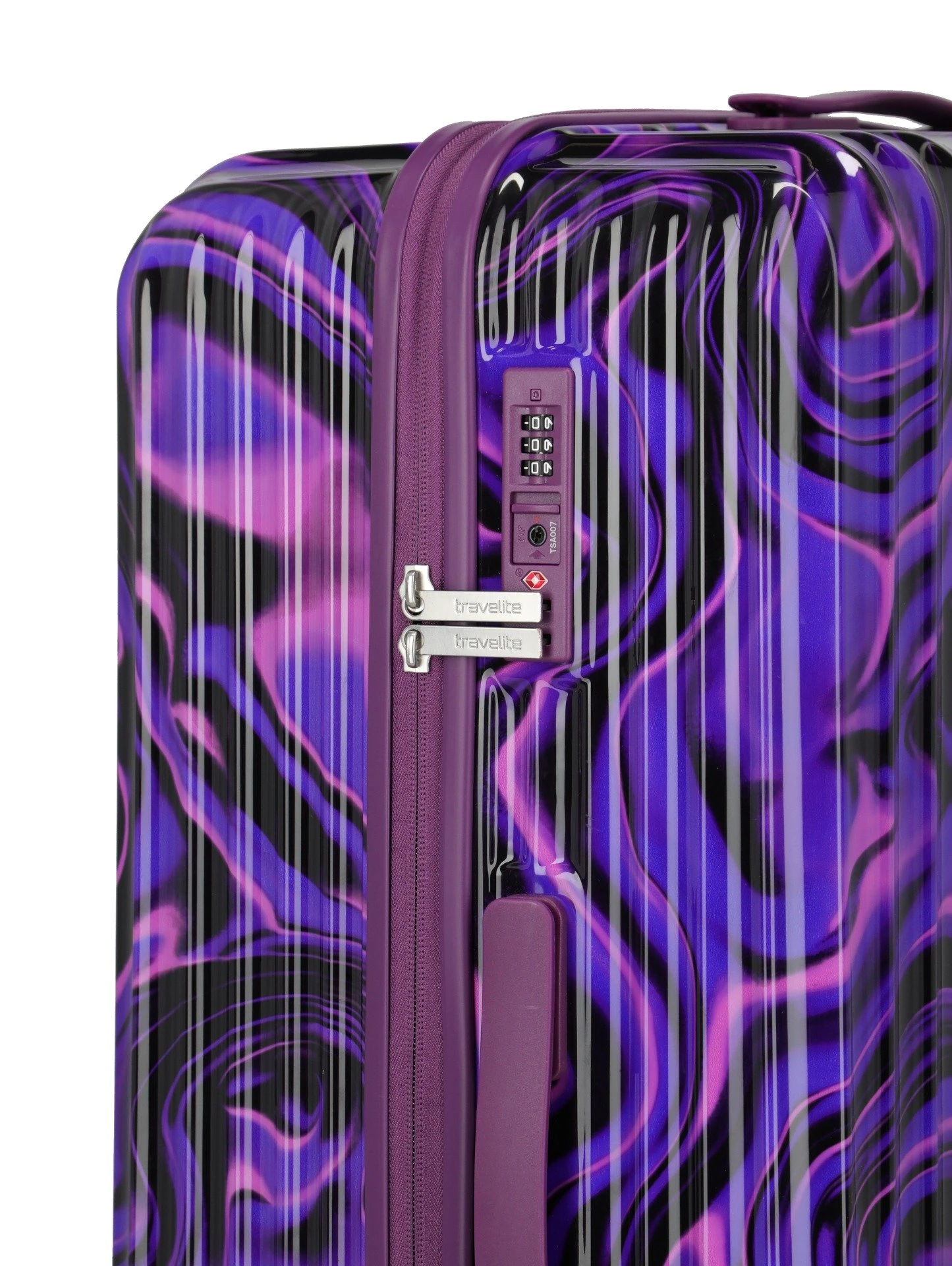 Troler de cala mare Travelite LASCANA EDITION , Purple Swirl 76 x 51 x 29 cm - L [5]
