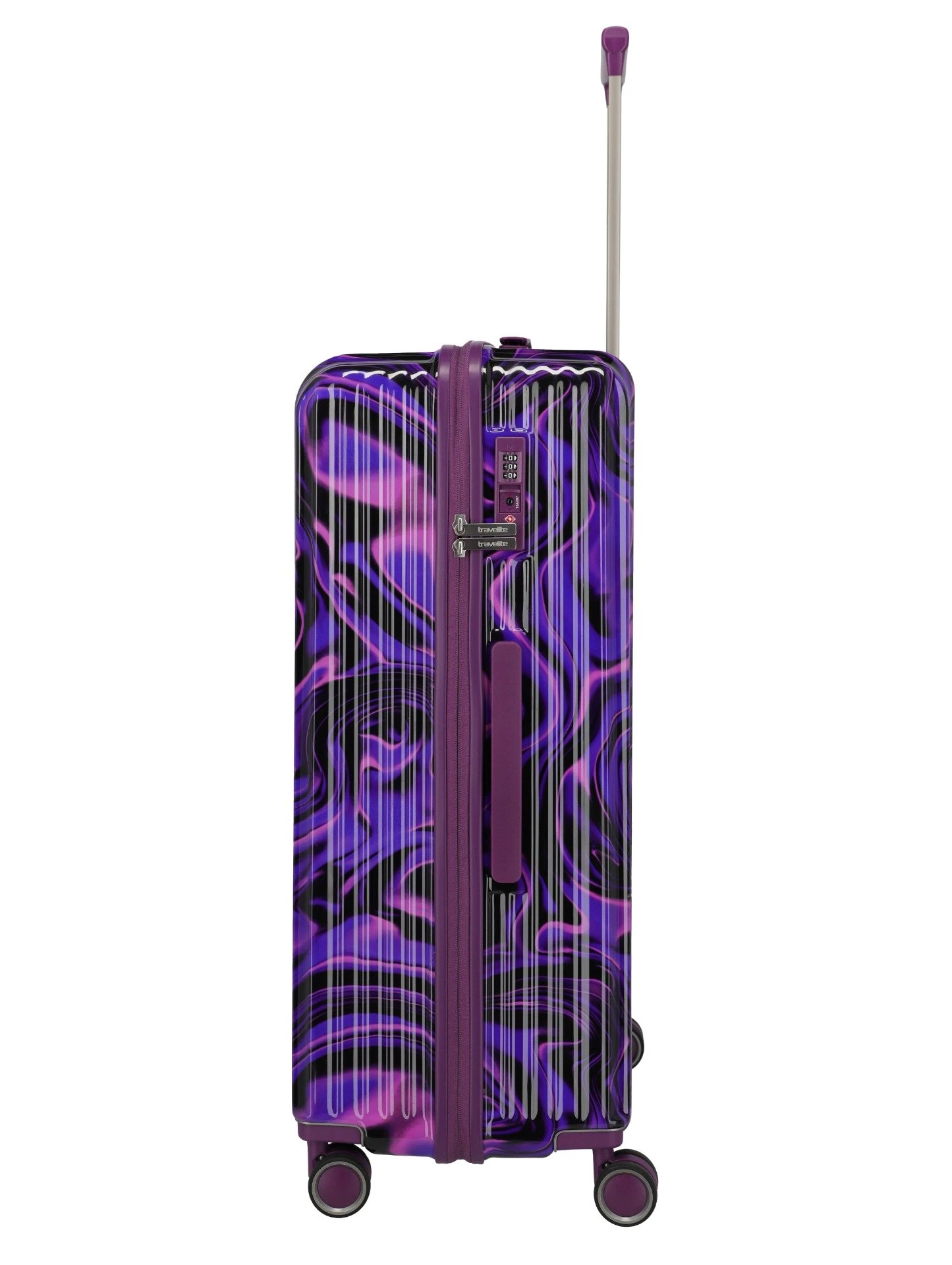 Troler de cala mare Travelite LASCANA EDITION , Purple Swirl 76 x 51 x 29 cm - L [3]
