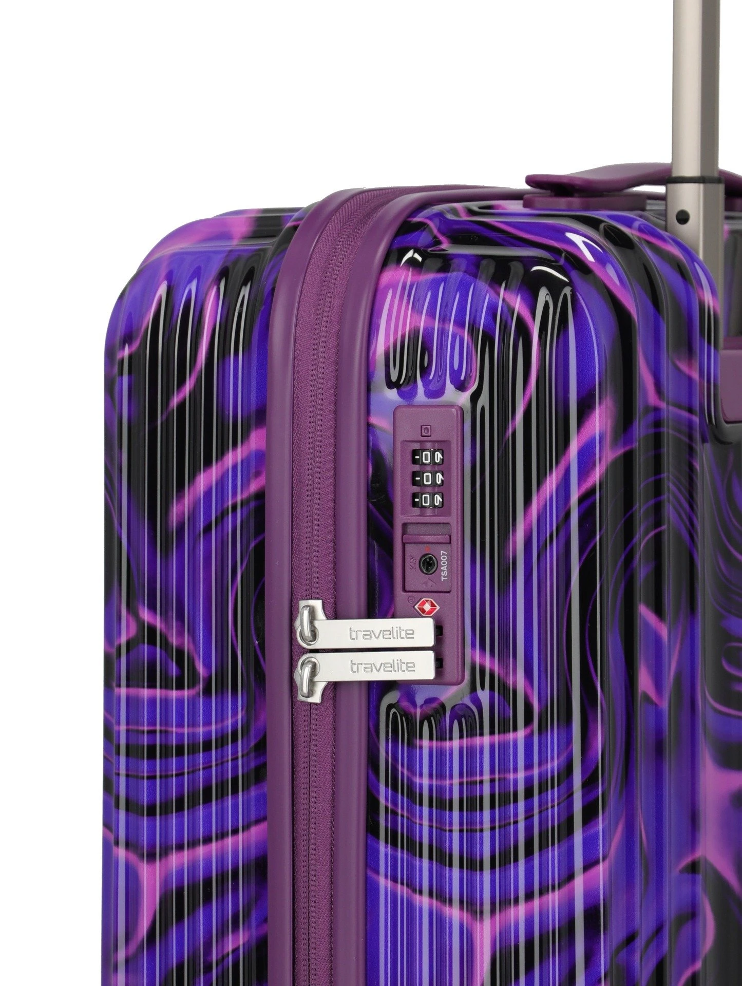 Troler de cala mare Travelite LASCANA EDITION , Purple Swirl 76 x 51 x 29 cm - L [7]