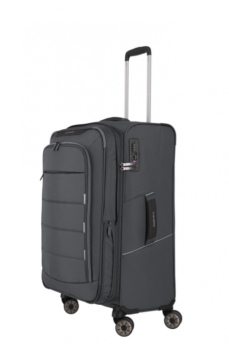 Troler de cala mare Travelite Capri 4 roti,  76 x 46 x 30 cm [2]